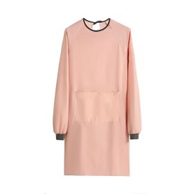 Pure Black Dark Overclothes Inside-out Wear Men And Women Non-stick Wool (Color: pink)