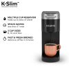 K-Slim Black Single-Serve K-Cup Pod Coffee Maker